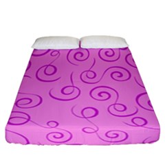 Pattern Fitted Sheet (california King Size)