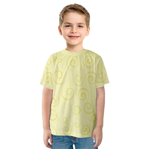 Pattern Kids  Sport Mesh Tee by Valentinaart