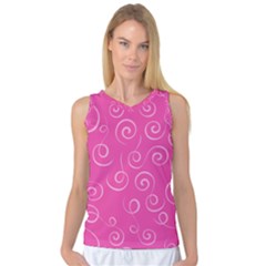 Pattern Women s Basketball Tank Top