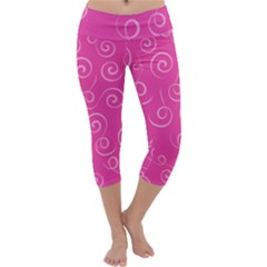 Pattern Capri Yoga Leggings