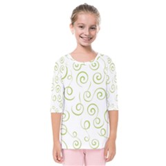 Pattern Kids  Quarter Sleeve Raglan Tee