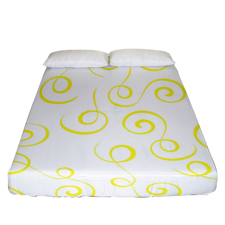 Pattern Fitted Sheet (Queen Size)