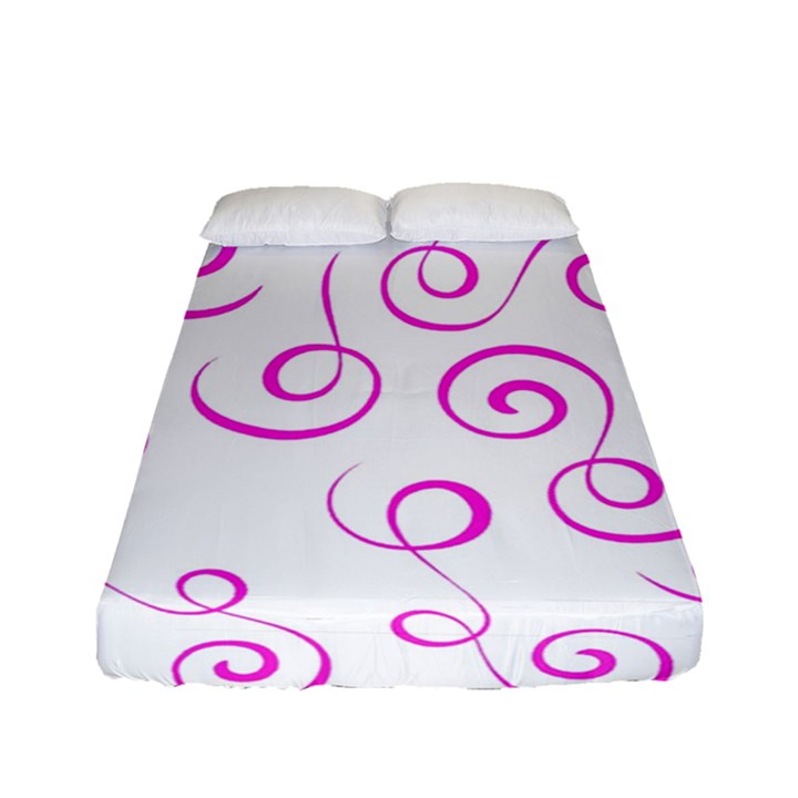 Pattern Fitted Sheet (Full/ Double Size)