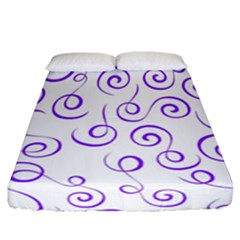 Pattern Fitted Sheet (california King Size)