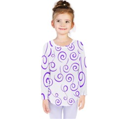 Pattern Kids  Long Sleeve Tee