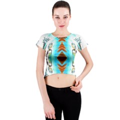 Dragonball Super 2 Crew Neck Crop Top by 3Dbjvprojats