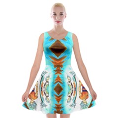 Dragonball Super 2 Velvet Skater Dress