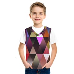 Triangles Abstract Triangle Background Pattern Kids  Sportswear