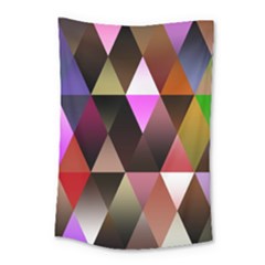 Triangles Abstract Triangle Background Pattern Small Tapestry