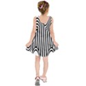 Stripe Abstract Stripped Geometric Background Kids  Sleeveless Dress View2