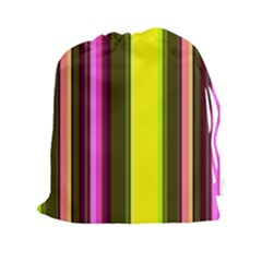 Stripes Abstract Background Pattern Drawstring Pouches (xxl) by Simbadda