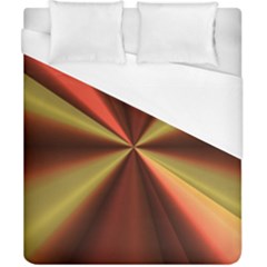 Copper Beams Abstract Background Pattern Duvet Cover (california King Size) by Simbadda