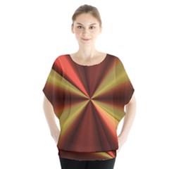 Copper Beams Abstract Background Pattern Blouse