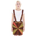 Copper Beams Abstract Background Pattern Suspender Skirt View1