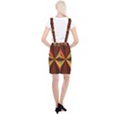 Copper Beams Abstract Background Pattern Suspender Skirt View2