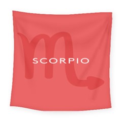 Zodiac Scorpio Square Tapestry (large)