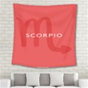 Zodiac Scorpio Square Tapestry (Large) View2