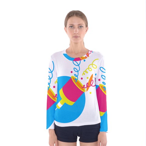 Celebration Injecting Women s Long Sleeve Tee by Mariart