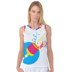 Celebration Injecting Women s Basketball Tank Top by Mariart