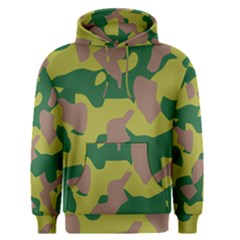 Camouflage Green Yellow Brown Men s Pullover Hoodie by Mariart