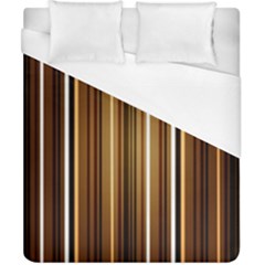 Brown Line Image Picture Duvet Cover (california King Size) by Mariart