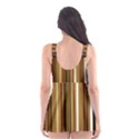 Brown Line Image Picture Skater Dress Swimsuit View2