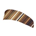 Brown Line Image Picture Stretchable Headband View1