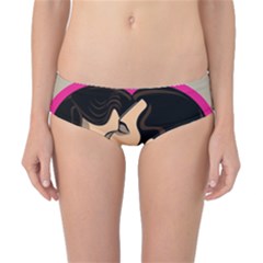 Don t Kiss With A Bloody Nose Face Man Girl Love Classic Bikini Bottoms by Mariart