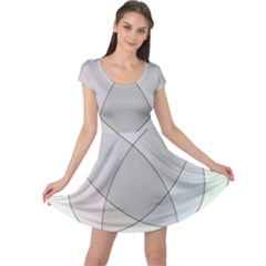 Four Way Venn Diagram Circle Cap Sleeve Dresses by Mariart