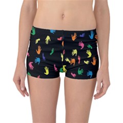 Hand And Footprints Reversible Bikini Bottoms by Mariart