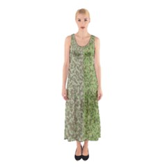 Camo Pack Initial Camouflage Sleeveless Maxi Dress by Mariart