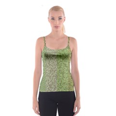 Camo Pack Initial Camouflage Spaghetti Strap Top by Mariart