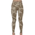 Initial Camouflage Brown Classic Yoga Leggings View1