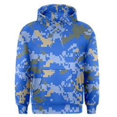 Oceanic Camouflage Blue Grey Map Men s Pullover Hoodie by Mariart