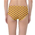 Polka Dot Purple Yellow Mid-Waist Bikini Bottoms View2