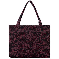 Random Red Black Mini Tote Bag by Mariart