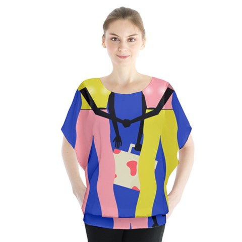 Shake Hands Blouse by Mariart