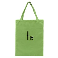 Sign Green The Classic Tote Bag by Mariart