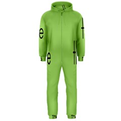 Sign Green The Hooded Jumpsuit (men)  by Mariart