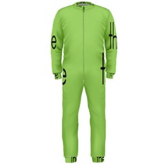 Sign Green The Onepiece Jumpsuit (men)  by Mariart