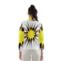 Spot Star Yellow Black White Wind Breaker (Women) View2