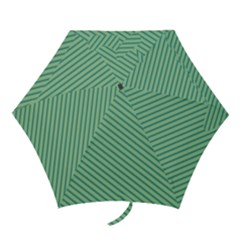 Striped Green Mini Folding Umbrellas by Mariart