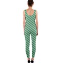 Striped Green OnePiece Catsuit View2