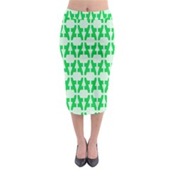 Sign Green A Midi Pencil Skirt