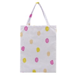 Stone Diamond Yellow Pink Brown Classic Tote Bag by Mariart