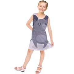 Tooth Bigstock Cute Cartoon Mouse Grey Animals Pest Kids  Tunic Dress by Mariart