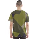 Unifom Camuflage Green Frey Purple Falg Men s Sport Mesh Tee View2