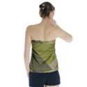 Unifom Camuflage Green Frey Purple Falg Strapless Top View2