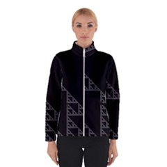 Triangle Black White Chevron Winterwear