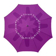 Zodiac Aries Golf Umbrellas by Mariart